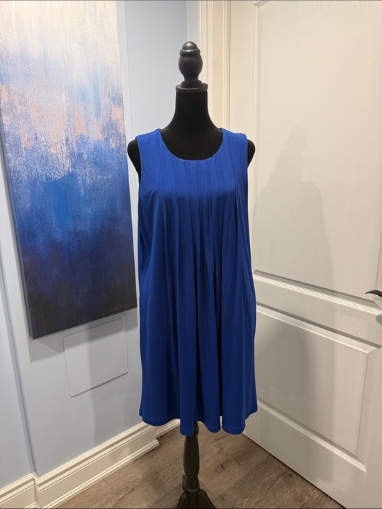Calvin Klein Dresses & Skirts - Buy 5 for 10$❗️Calvin Klein Royal Blue Pleated Midi Dress